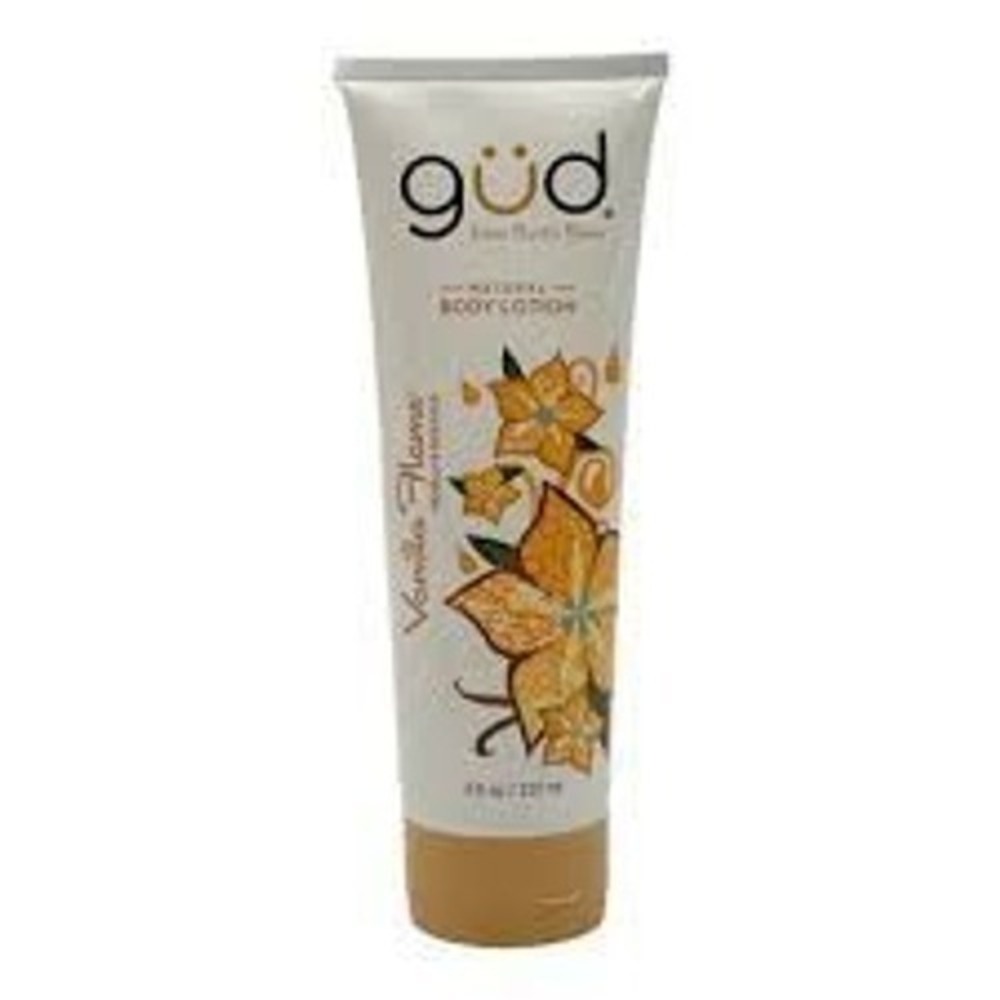 DISCONTINUED NEW Gud from Burt's Bees Natural Body Lotion Vanilla Flame 8 Fl Oz.